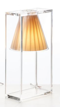 Light-Air Tischlampe mit Stoff bezogen Kartell